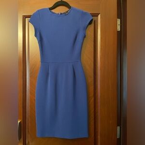 Aqua Royal Blue Mini Dress